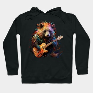 Porcupine Playing Guitar Hoodie